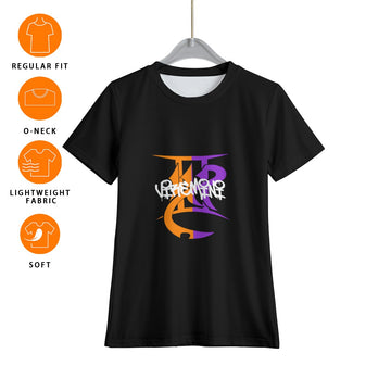 Black Viremini Kid's T-Shirt