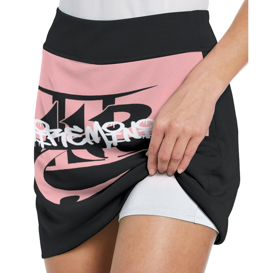 All-Over Print Women's Middle-Waisted Skorts