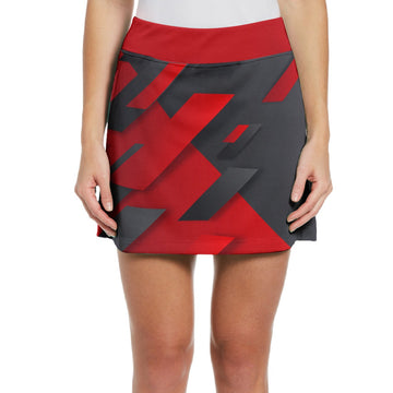 All-Over Print Women's Middle-Waisted Skorts