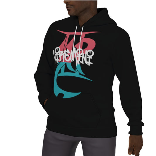 All-Over Print Men's Thicken Pullover Hoodie