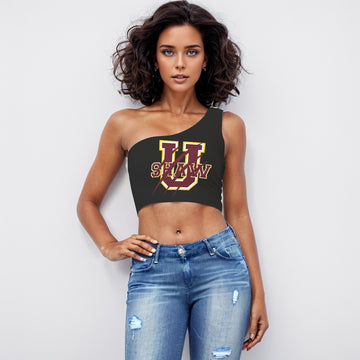 Shaw One-Shoulder Cropped Top