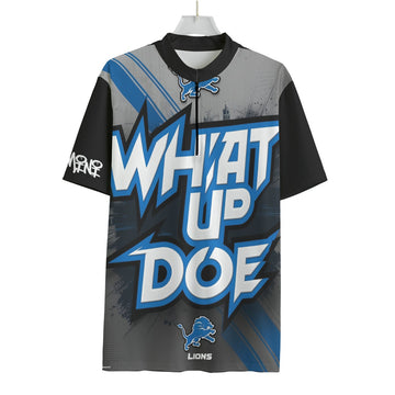 What Up Doe Men's Billiard Cloth With Black Zipper